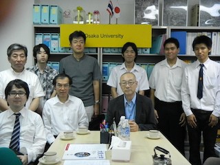 大阪大学バンコク教育センターを訪問しました．